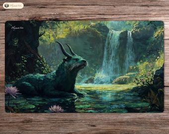 Elusive Otter - 24"x14" - Playmat MTG - Board Game Mat for TCG
