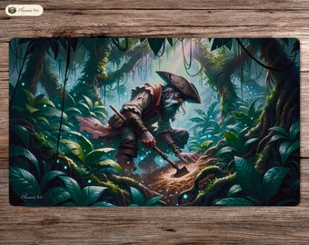 ダーク・リチュアル MTG プレイマット（サンドラ・エヴァリンガム直筆