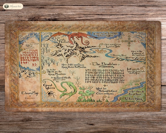 Arahbo, Roar Of The World MTG Playmat - Magic The Gathering CCG Game Mat, 24x14 Inches