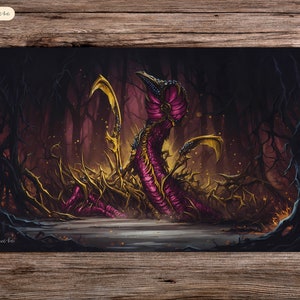 Sliver Queen - 60 x 35 cm - Tapete de juego de mesa para TCG