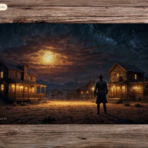 Midnight Sheriff - 60x35cm - Playmat Mtg - Brettspiel Matte Für Tcg