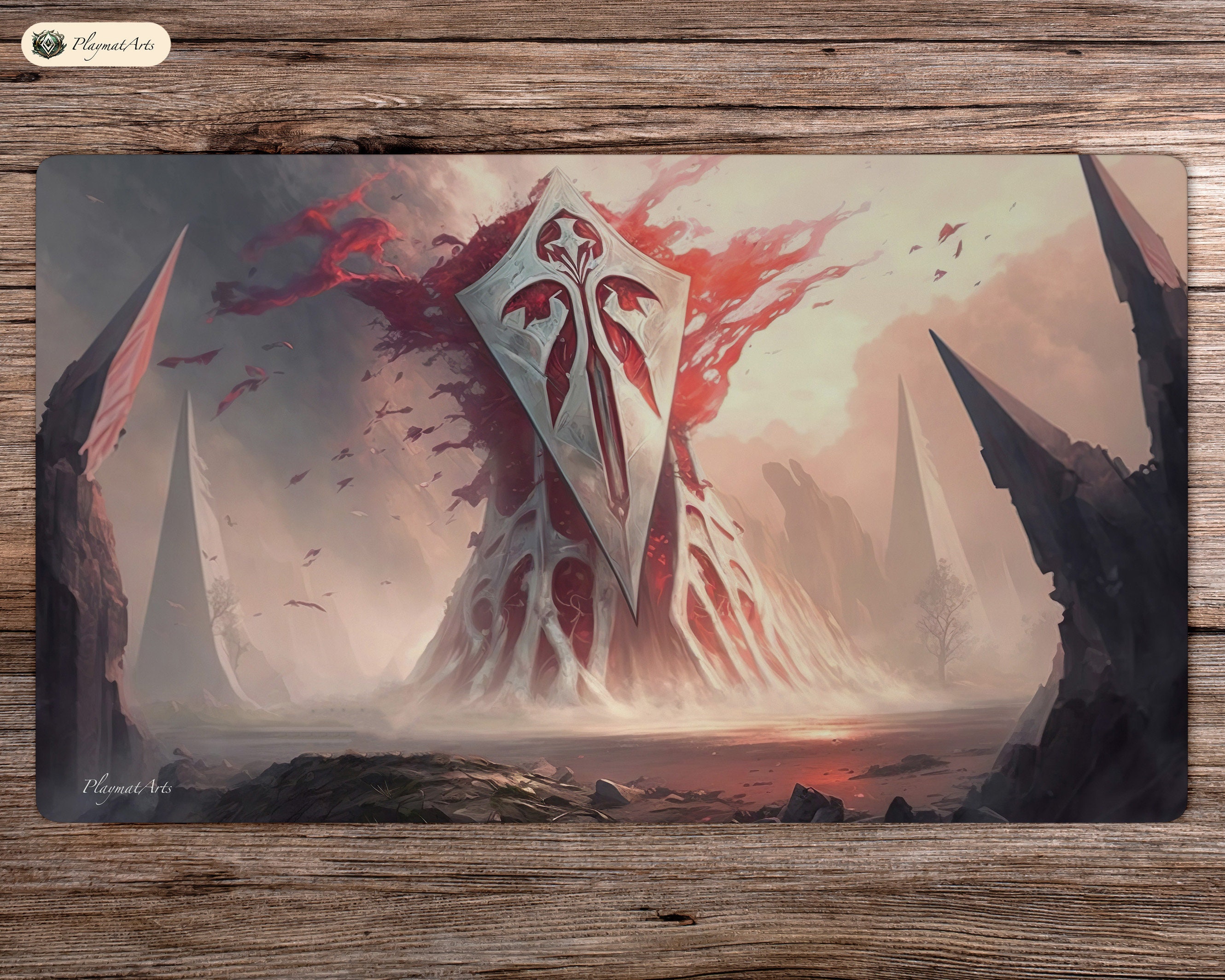 ファイレクシアのレベル - 60 x 35 cm - プレイマット MTG - TCG用