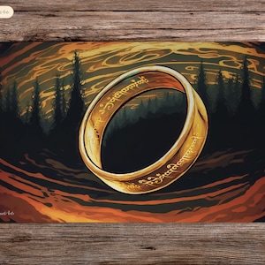 The One - 24"X14" - Playmat Mtg - Tapete para juegos de mesa para Tcg