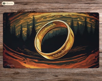 thumbnail image 2 of Sol Ring MTG Playmat - Funny Commander Card Game Mat 24x14 Inches 2 of 10
