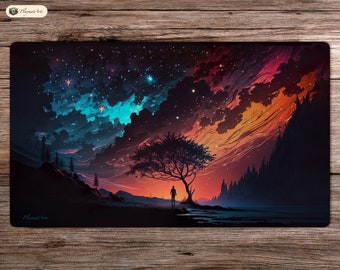 Starry Sky - 24&quot;x14&quot; - Playmat MTG - board game mat for TCG