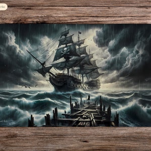 Ira de las Olas - 60 x 35 cm - Tapete de juego MTG - Tapete de juego de mesa para TCG
