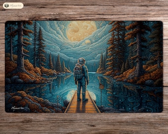 Otherworldly Haven - 24&quot;x14&quot; - Playmat MTG - Board Game Mat for TCG