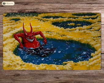 Sulfurous Springs - 24"x14" - Playmat MTG - Board Game Mat for TCG