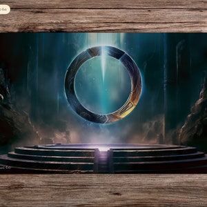thumbnail image 2 of Sol Ring MTG Playmat - Funny Commander Card Game Mat 24x14 Inches 2 of 10