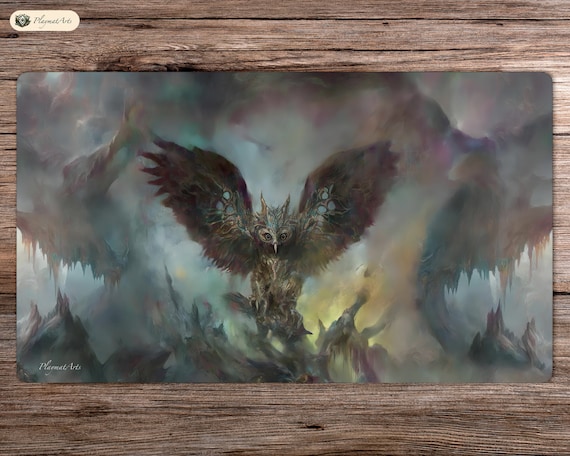 【プレイマット】Baleful Strix MTG Baleful Strix Playmat (Limited Edition) - Original Magic Art