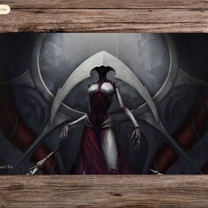 Mother of Machines - 24&quot;x14&quot; - Playmat MTG - Board Game Mat for TCG