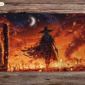 Blaze Among Thorns - 60x35cm - Playmat Mtg - Brettspiel Matte Für Tcg