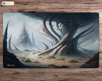Raging plane in phyrexia - 24"x14" - Playmat MTG - Board Game Mat for TCG