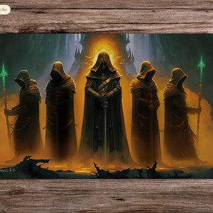 Seguaci di Melkor - 60 x 35 cm - Tappetino da gioco Mtg - Tappetino da gioco da tavolo per Tcg