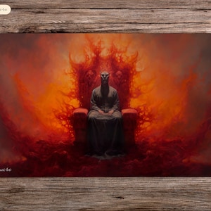 Malveillance Masquée - 60 x 35 cm - Playmat Mtg - Tapis de jeu de société pour Tcg