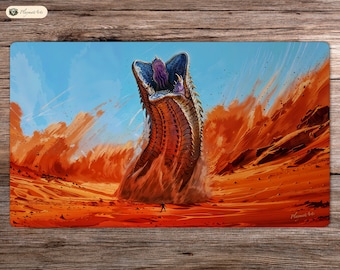Shai Hulud - 24"x14" - Playmat MTG - Board Game Mat for TCG