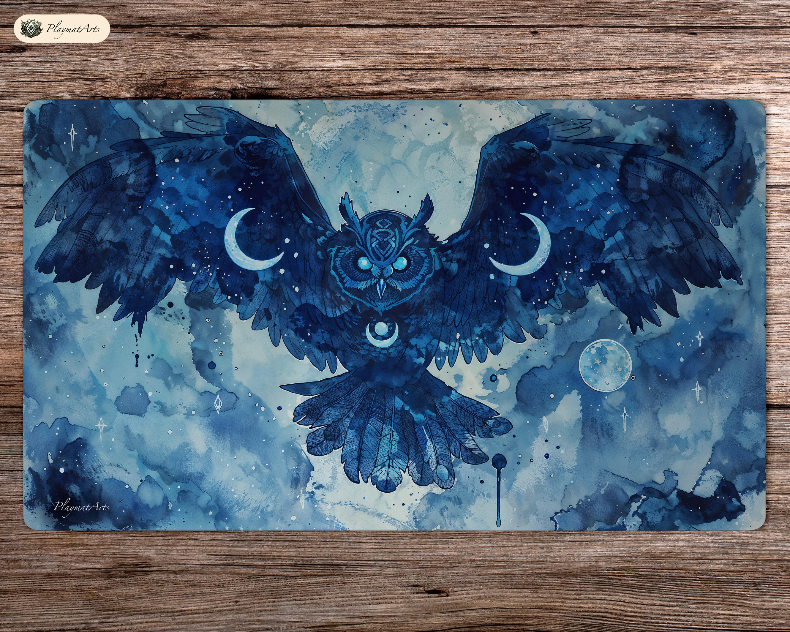 フェザーズナイト - 60 x 35 cm - MTGプレイマット - TCG用ボード