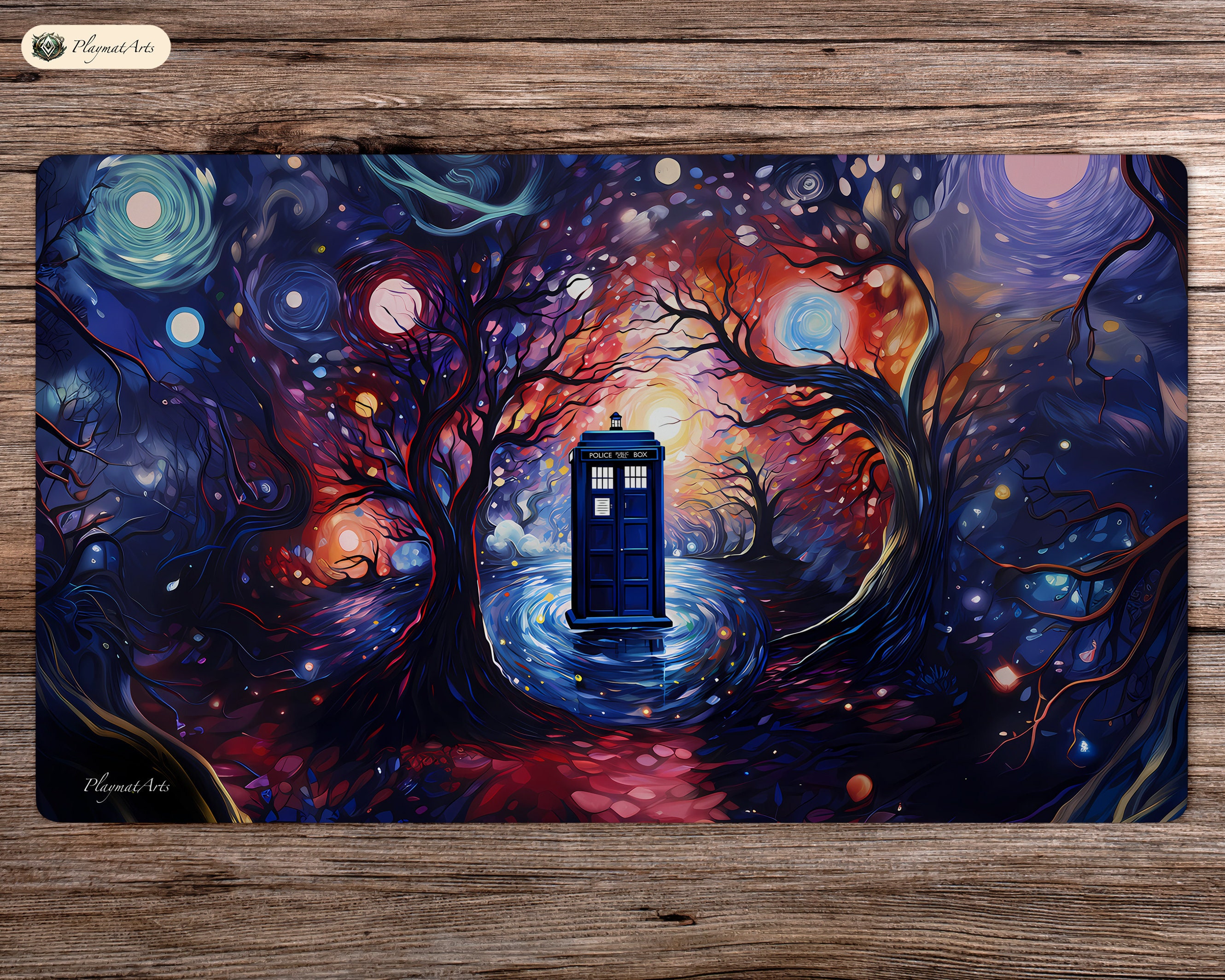 Dreamy Voyage - 24"x14" - Playmat MTG - Board Game Mat for TCG