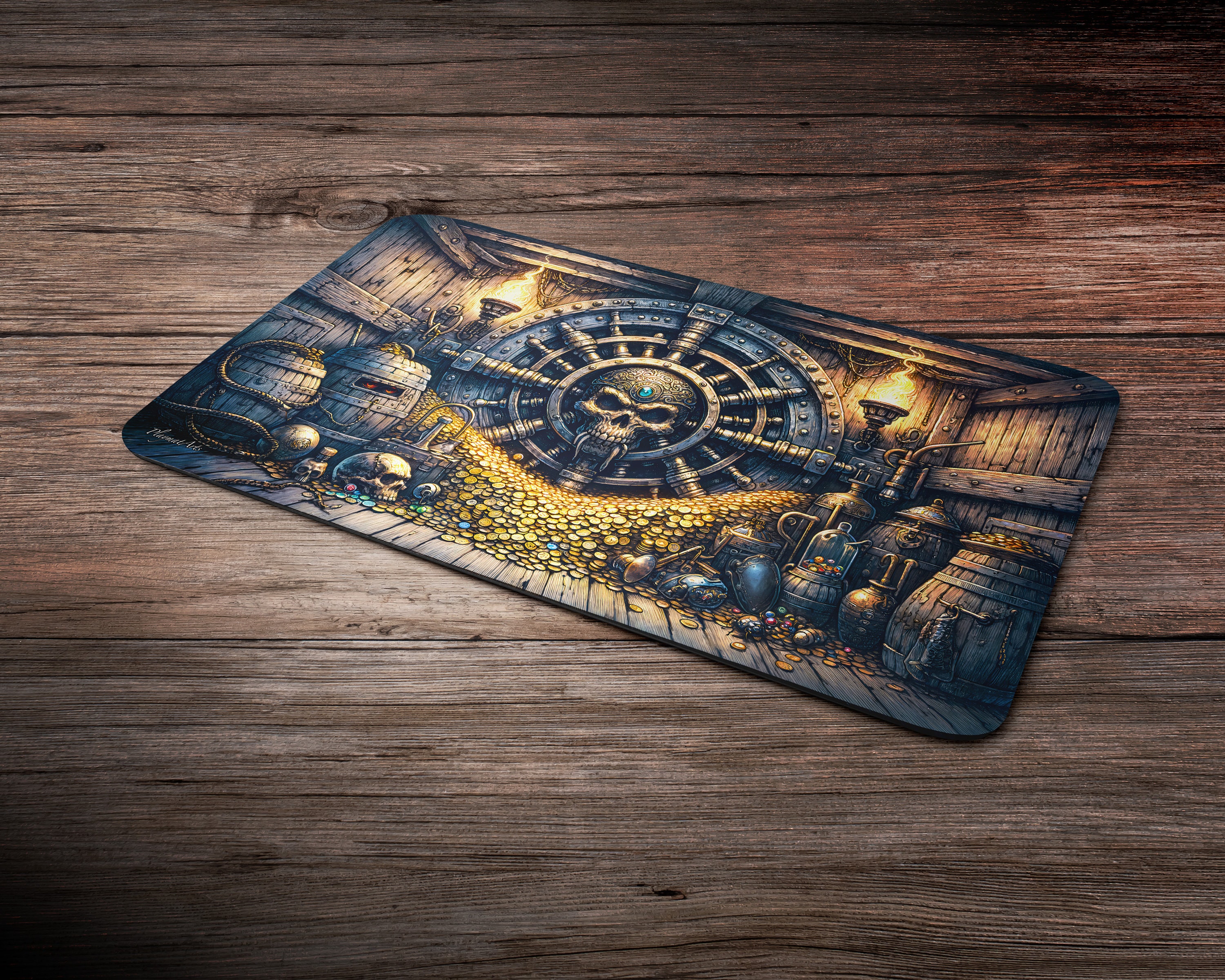Pirate's Vault - 60 x 35 cm - プレイマット MTG - TCG用ボードゲーム
