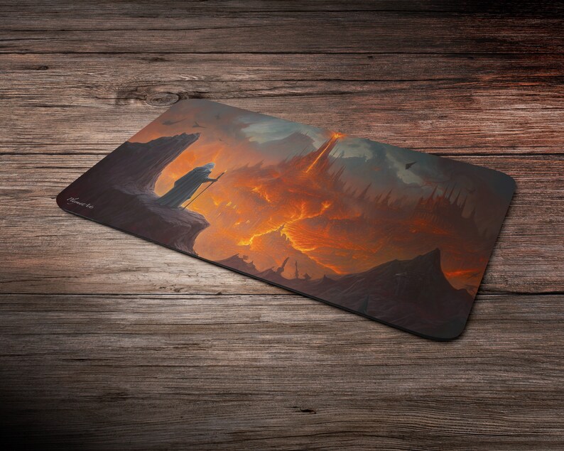 Gandalf's Vigil 24x14 Playmat MTG Board Etsy Australia