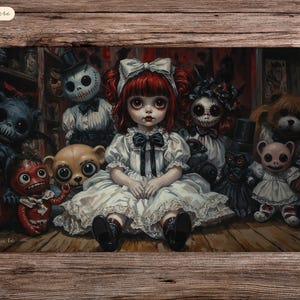 Annabelle - Duskmourn - 60 x 35 cm - Tapete de juego Mtg