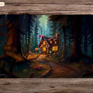 Kids Welcome - Wilds of Eldraine - 24&quot;x14&quot; - Playmat MTG