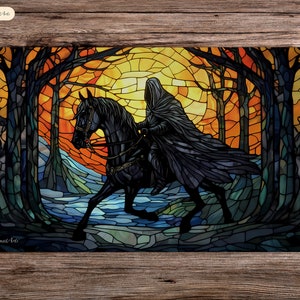 Shattered Ringwraith - 60 x 35 cm - Tapete de juego de mesa para TCG