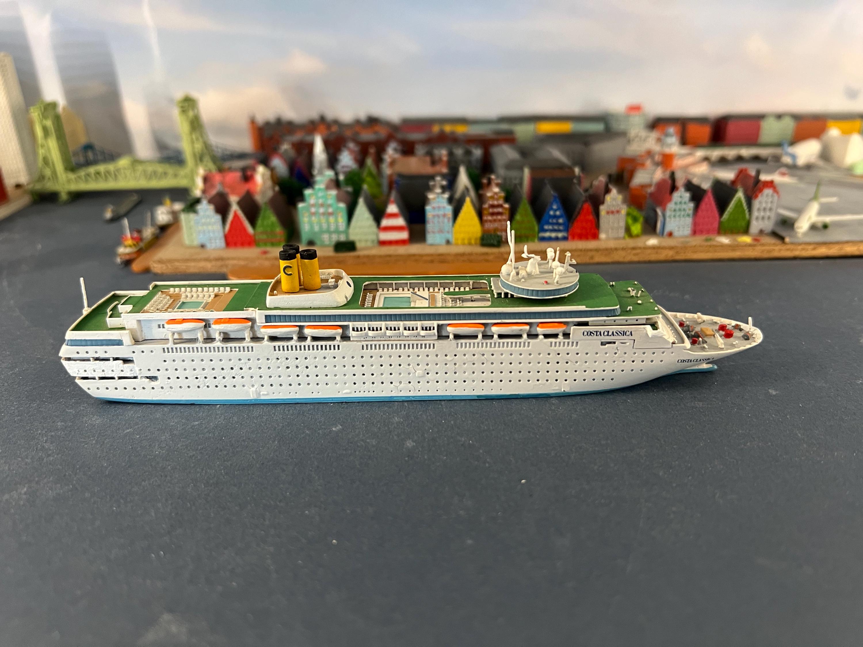 Costa Classica - 1/1250 Cruise Ship Model - Sextant SX139 - Etsy