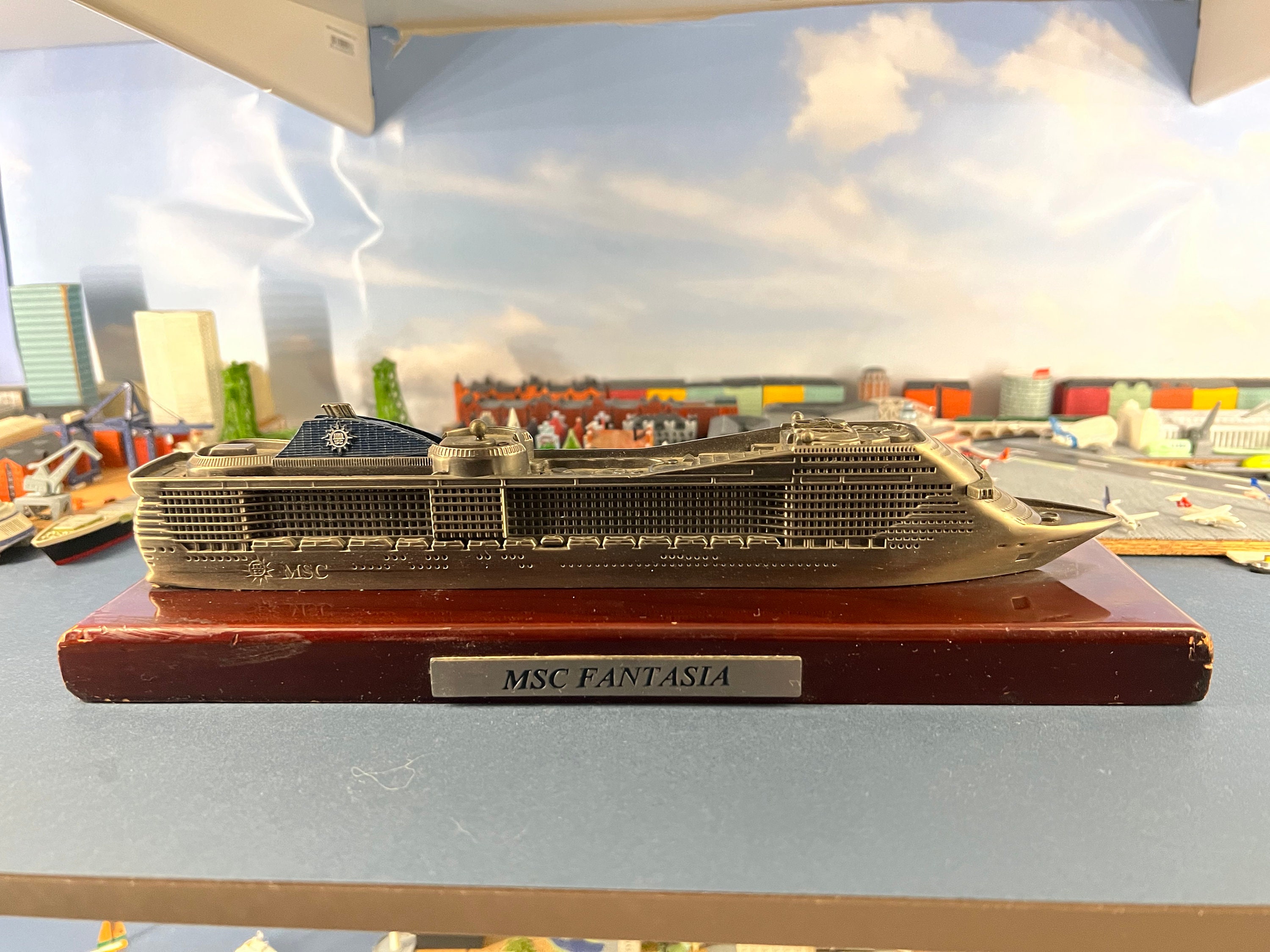 fantasia model MSC Fantasia Cruise Ship Model - Etsy Canada