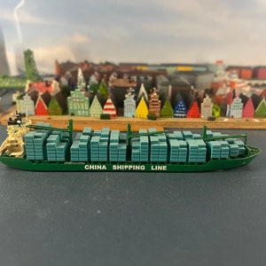 CSCL Longkou - 1/1250 Container Ship Model - Bille BI180