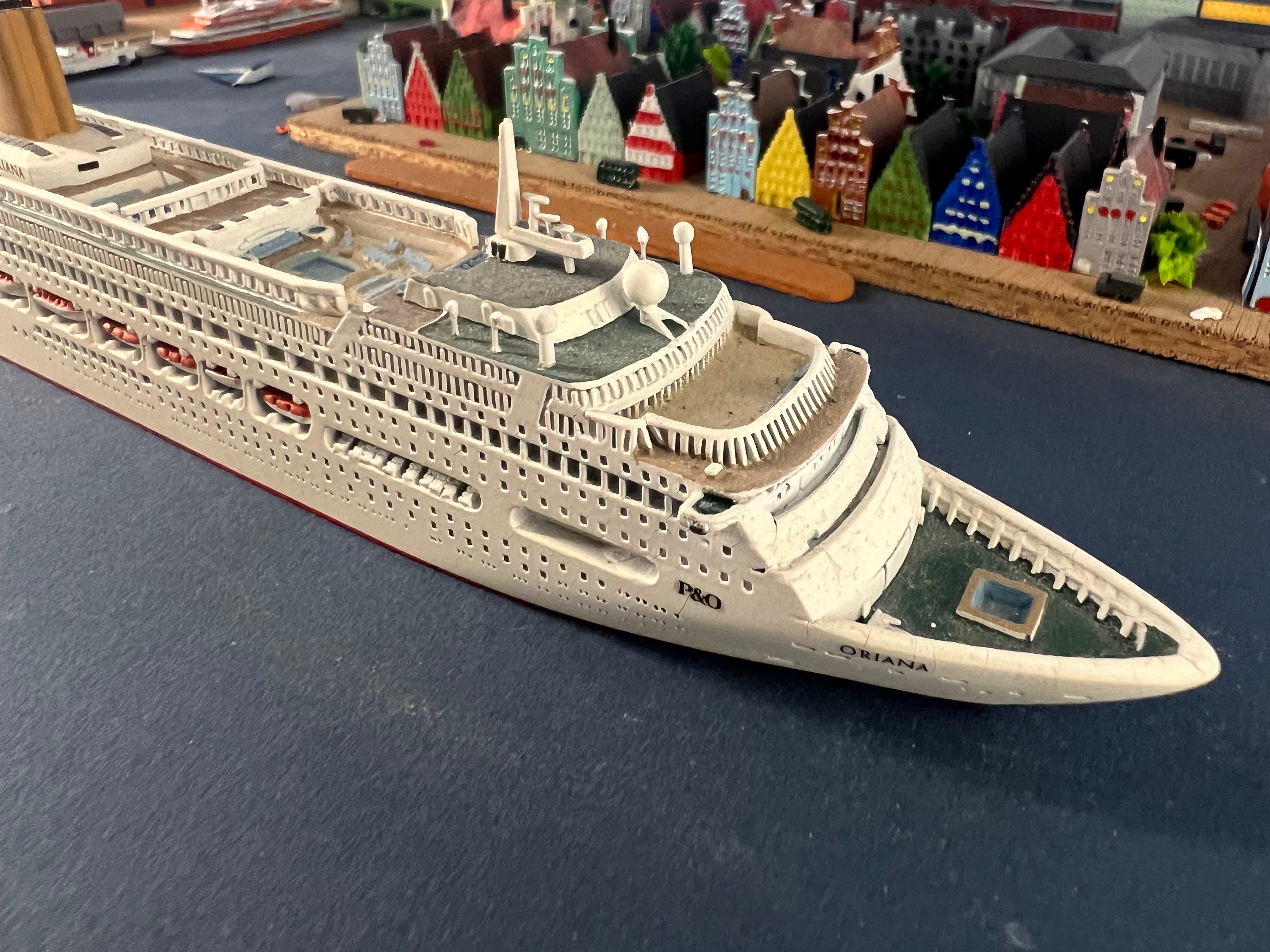Oriana - 1/1250 Cruise Ship Model - Mercator M933 - P&O - Etsy