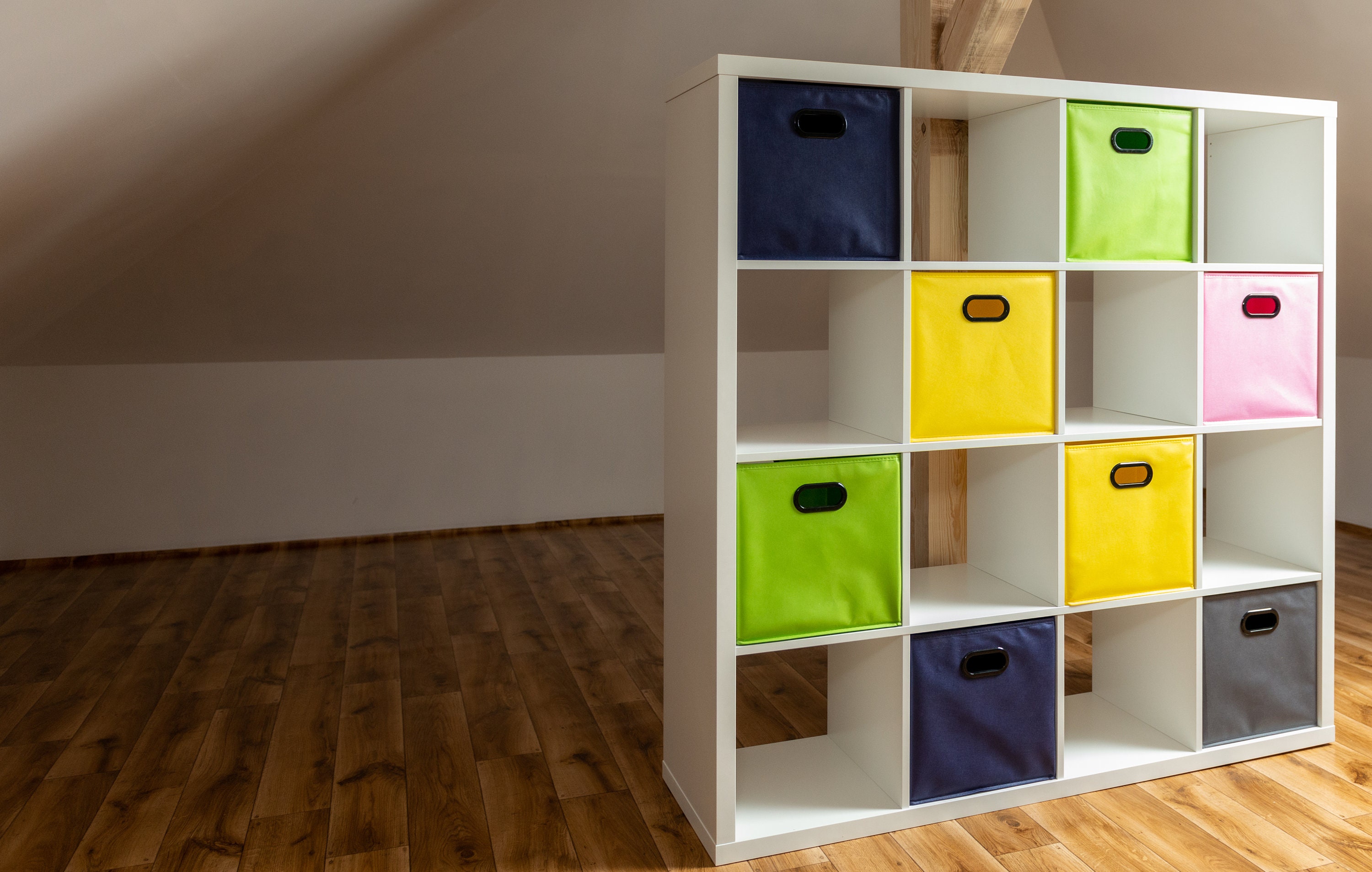 LIGHT GREEN Best Box for Kallax 33x38x33, Classic Plain Box, Storage