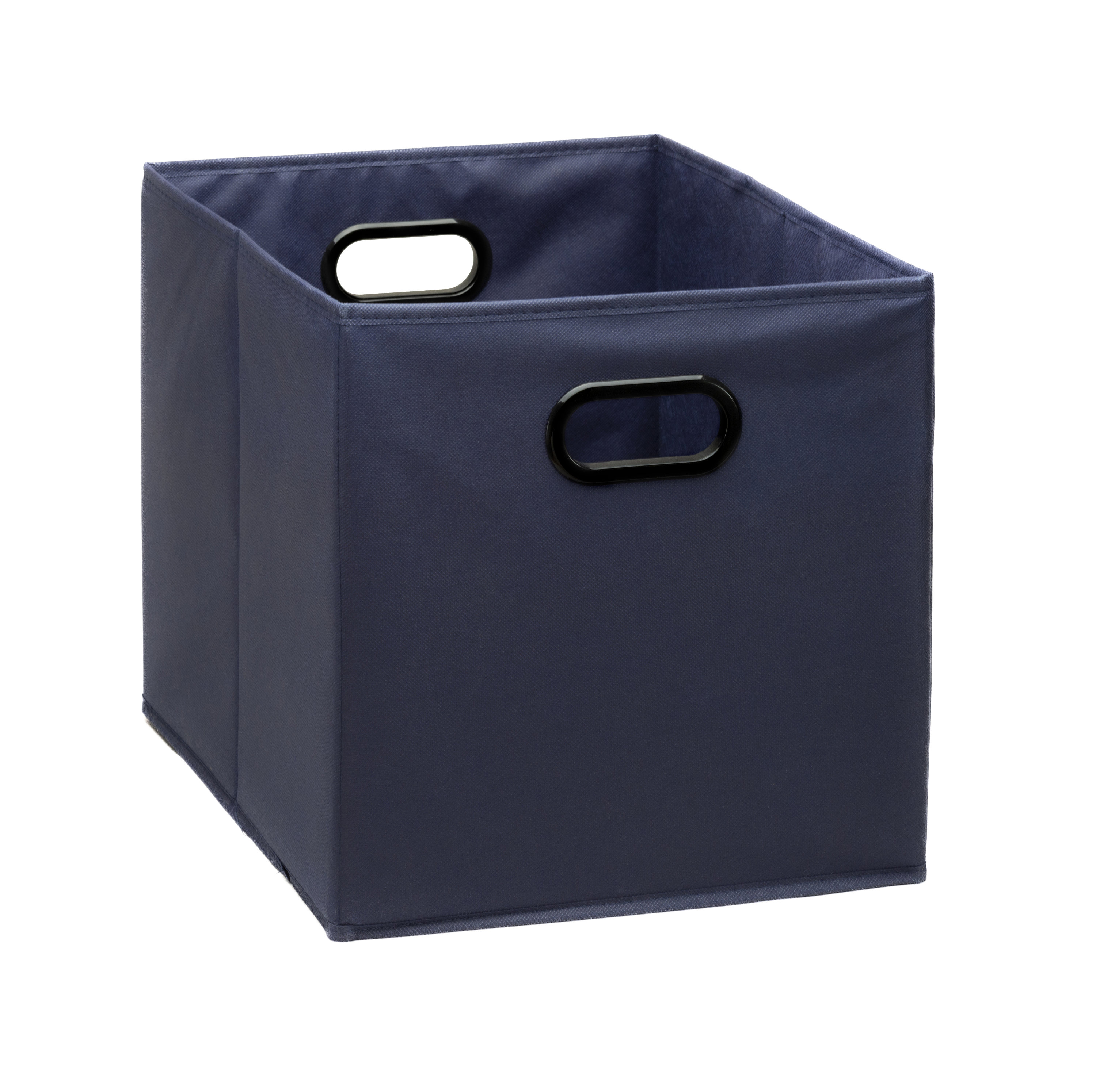 NAVY BLUE Best Box for Kallax 33x38x33, Classic Plain Box, Storage Box