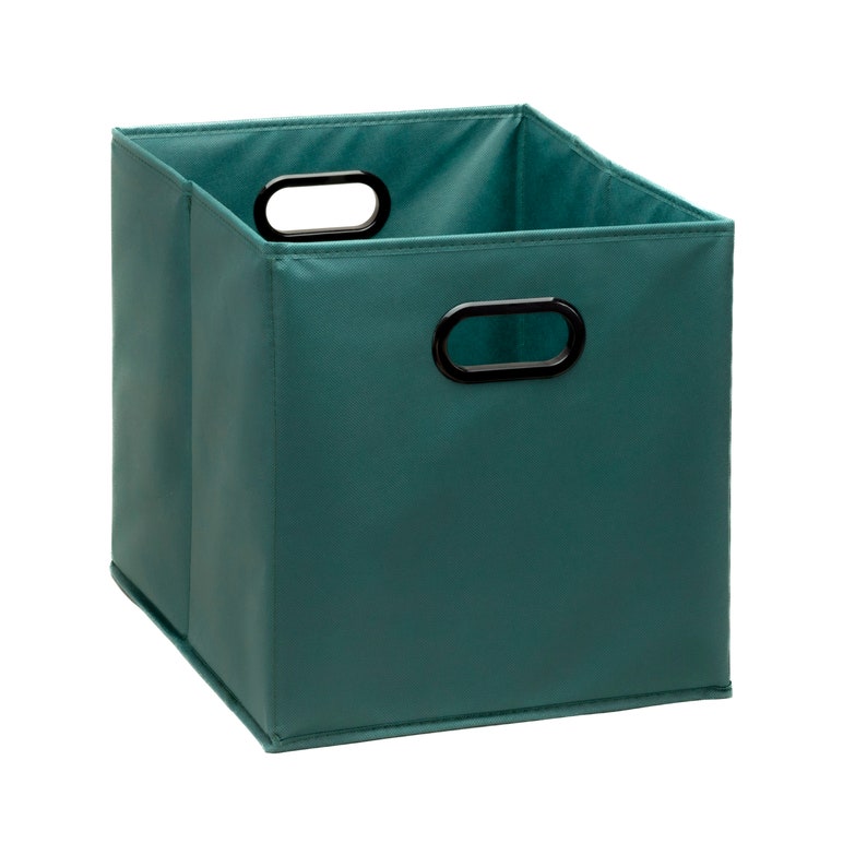 DARK GREEN Best Box for Kallax 33x38x33, Classic Plain Box, Storage Box