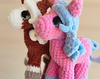 Indie & Nova 2 in 1 crochet pattern.