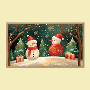 Cozy Winter Village Clipart Set - Digital Graphics Pack, Set of Whimsical Winter Town Illustrations - Instant Download