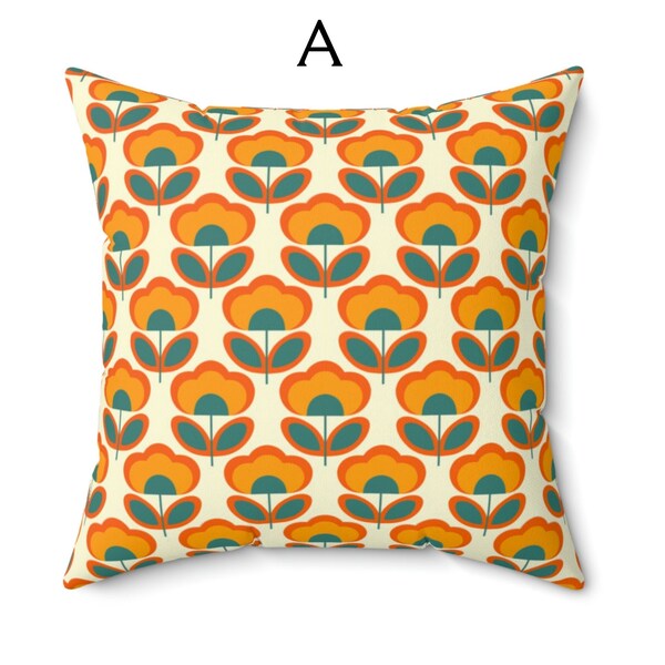 Mid Century Pillow Etsy