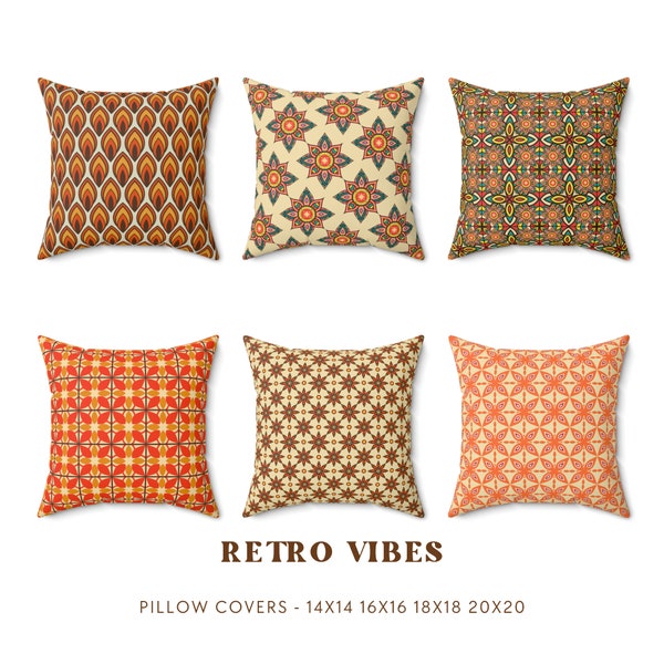 Mid Century Pillow Etsy
