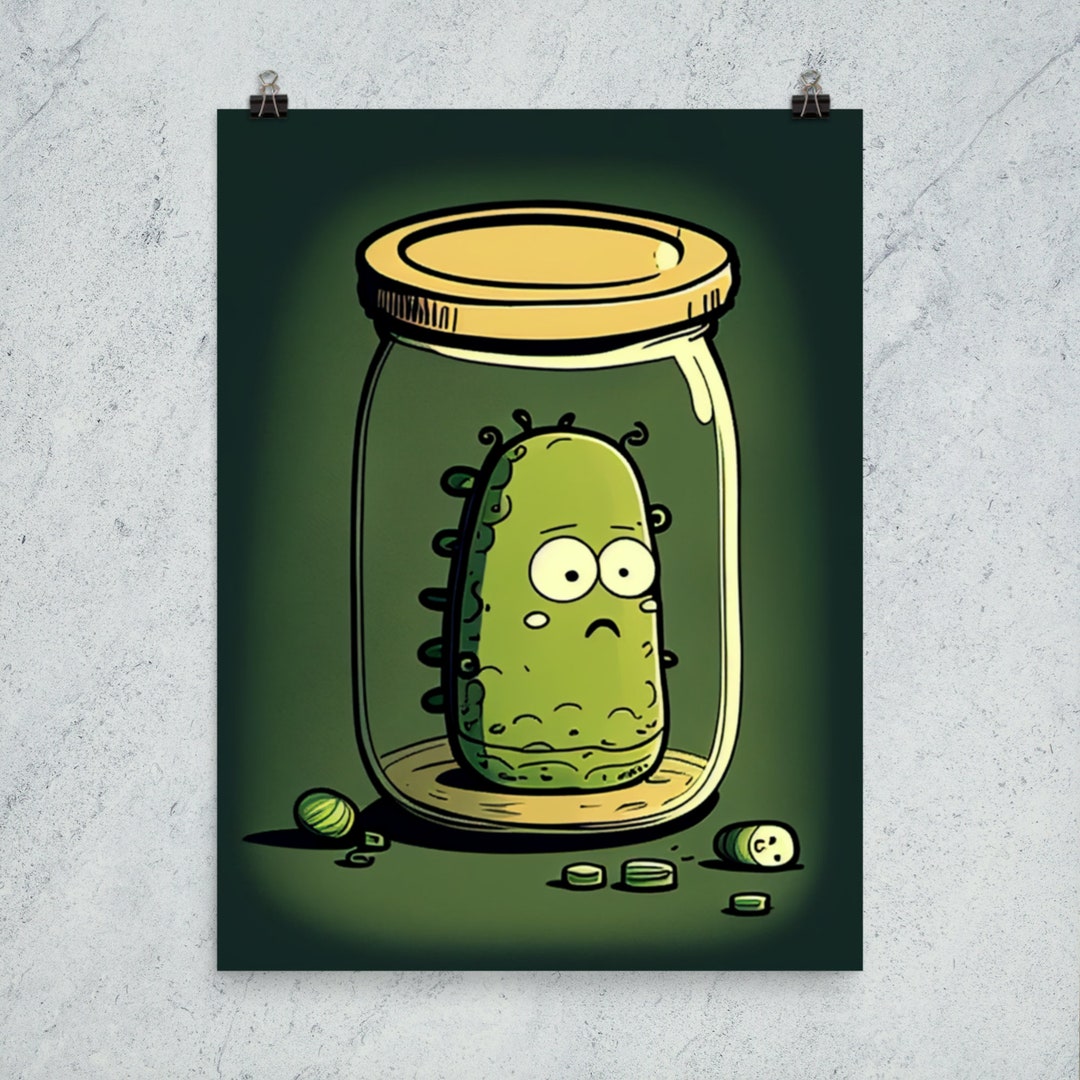 The Last Pickle, A Sad Pickle Left in the Jar, Kitchen Pickle