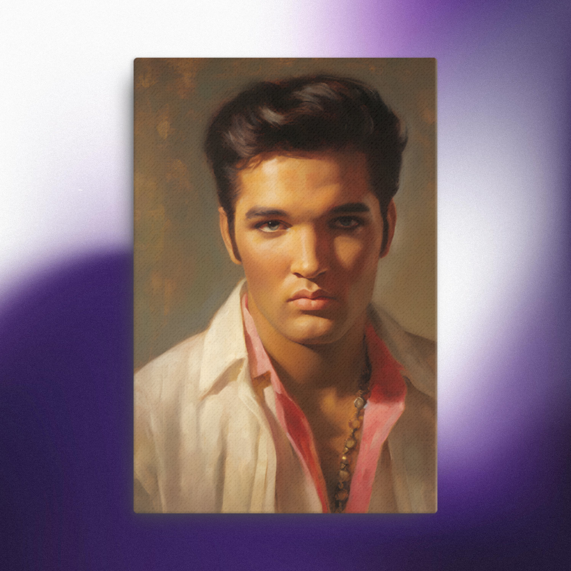 Portrait of Elvis Presley, Elvis Presley, Rock and Roll Wall Arts, Rock ...