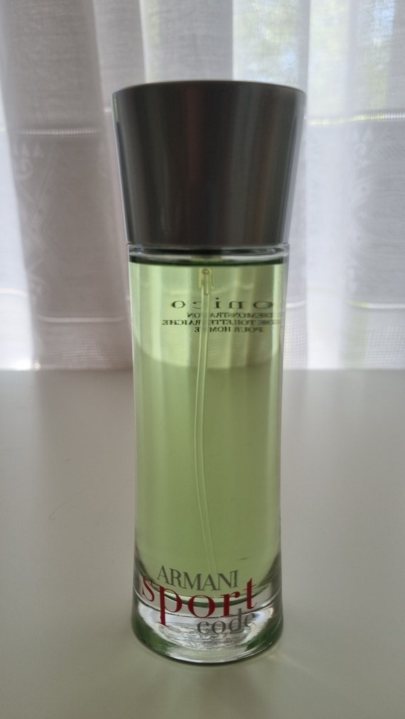Armani Sport Code Athlete Eau De Toilette 75ml Etsy