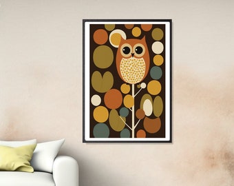 Orla kiely owl towel hot sale