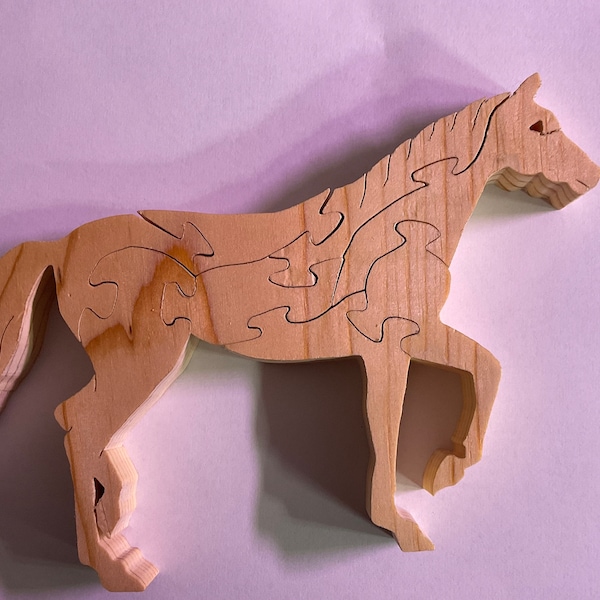 Scroll Saw Puzzle Etsy