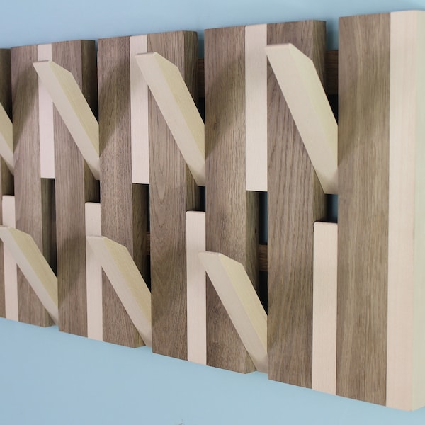 Piano Wall Mounted Organizer Oak Etsy