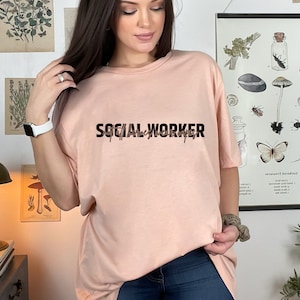 Social Worker - Not All Heroes Wear Capes - Unisex Jersey T-Shirts - Essential Worker