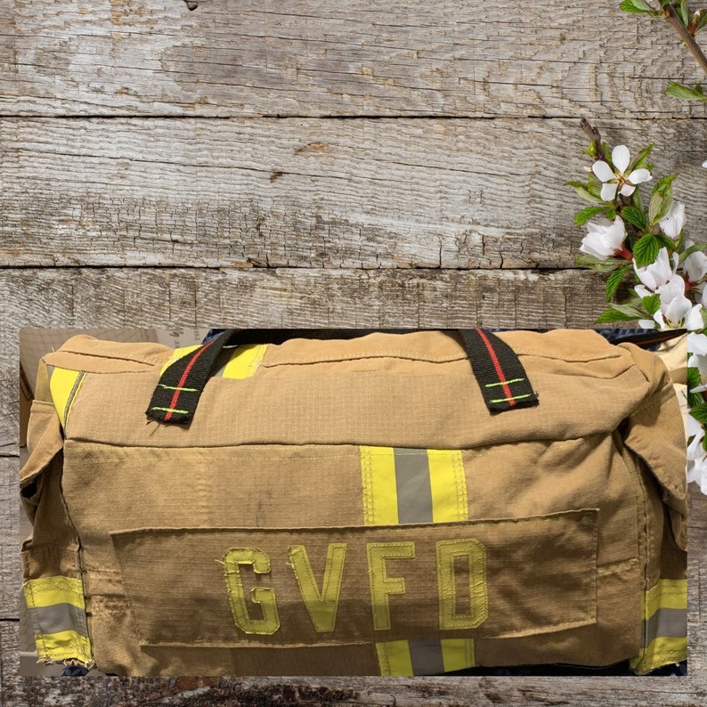 Firefighter Gift Duffle Gear Bag Fireman Essentials Bag Firefighter Graduation Duffle Gift