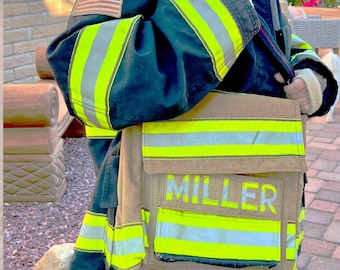 Sling brandweerman portemonnee jubileum tas gepersonaliseerde messenger handtas aangepaste brandweerman kleding tas uniseks laptoptas