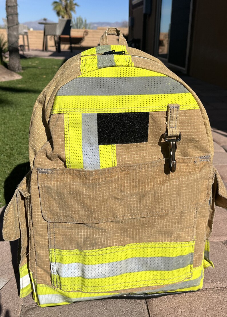 Fireman Gear Backpack With Storage Firefighter Tool Bag With