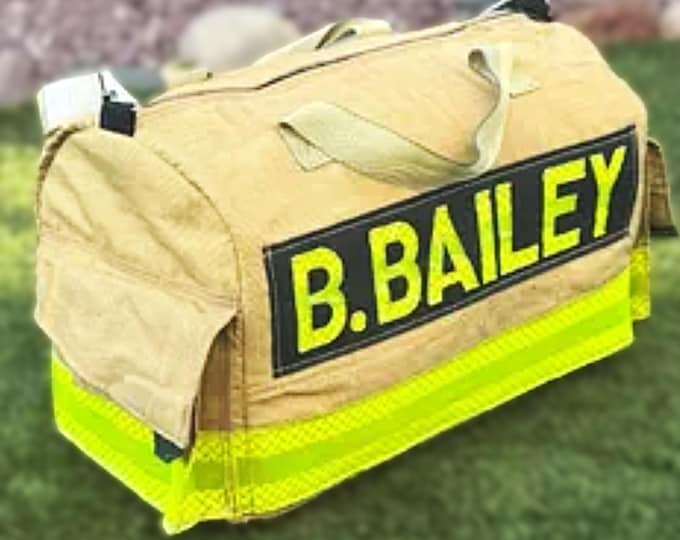 Recycled Essential Durable Firefighter Fire Gear Duffle Bag Equipment Tool Carrier Safety Gear Sack First Responder Rescue Pocket Bag