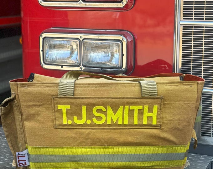 Sturdy Tool Bag Fire Gear Rescue Gift Firefighter Commute Handbag Equipment Storage First Responder Essential Fire Department Sack